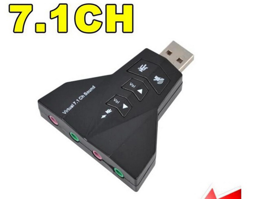 Внешняя USB звуковая карта 7.1 CH - Pic n 257819