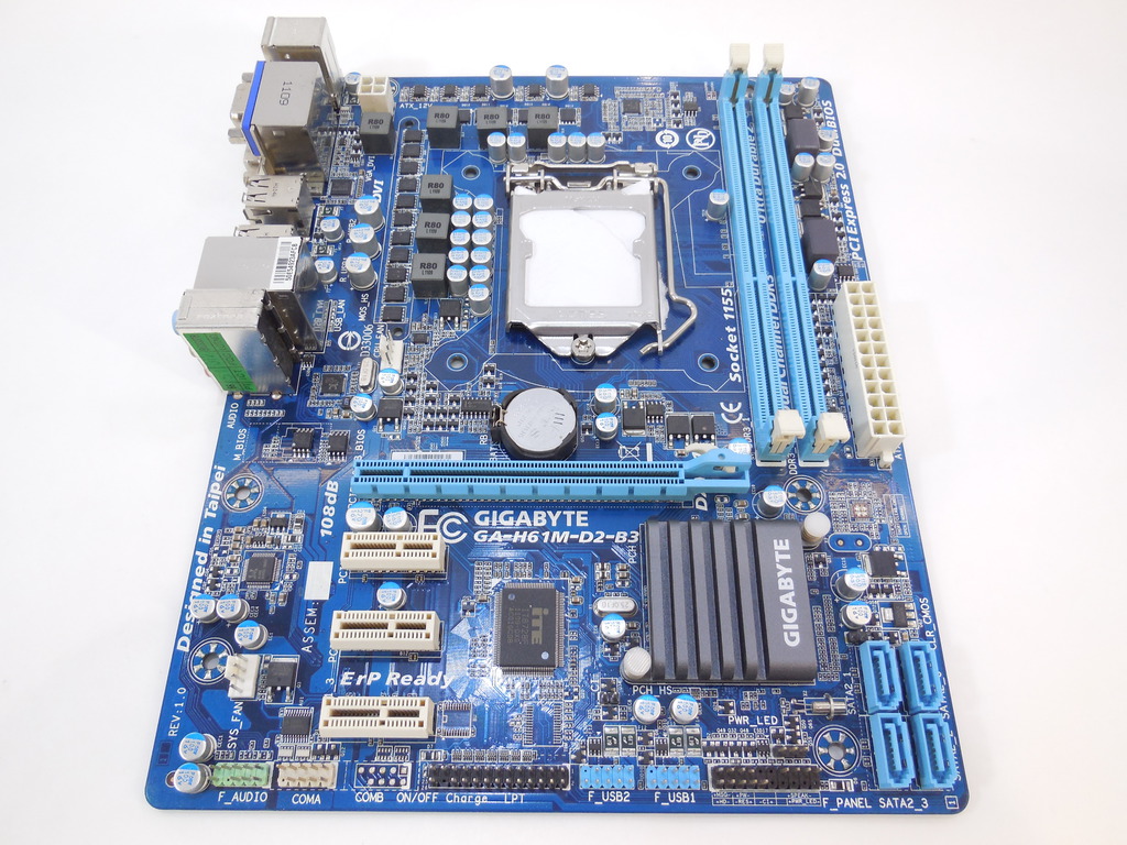 Мат. плата Socket 1155 Gigabyte GA-H61M-D2-B3 - Pic n 280303