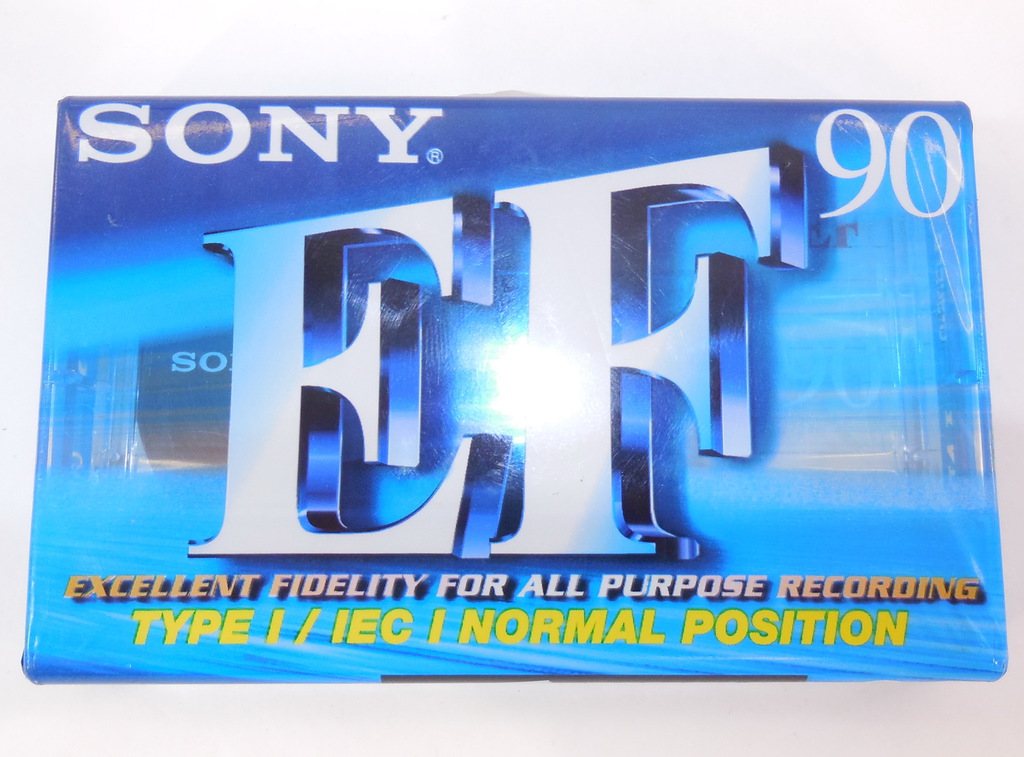 Аудио кассета SONY EF 90 Оригинал 90 минут - Pic n 280425