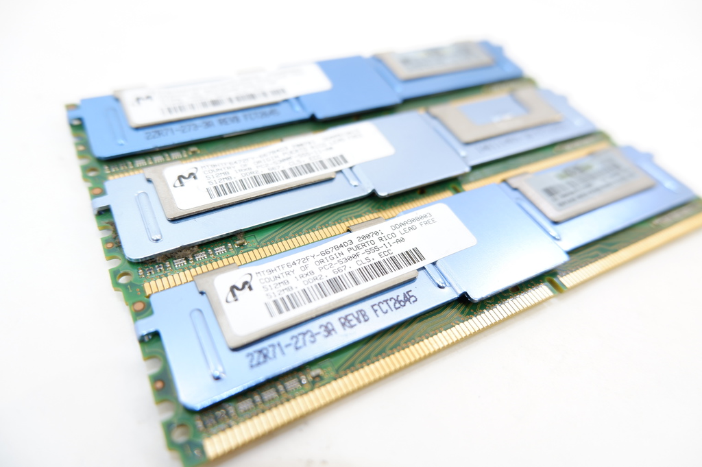 Серверная память IBM-Micron FB-DIMM PC25300F 512MB - Pic n 281323