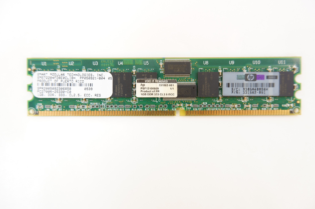 Серверная память Smart ECC DDR 2 PC2700R 1GB - Pic n 281387