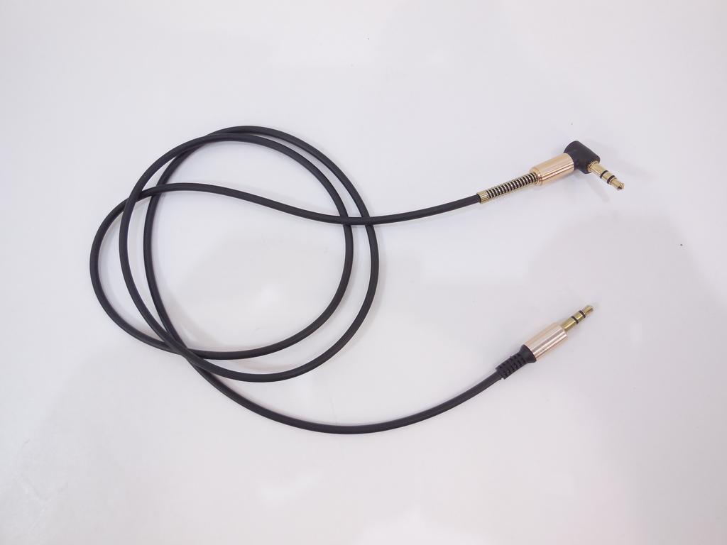 Соединительный аудио кабель AUX 1м угловой - Pic n 284169