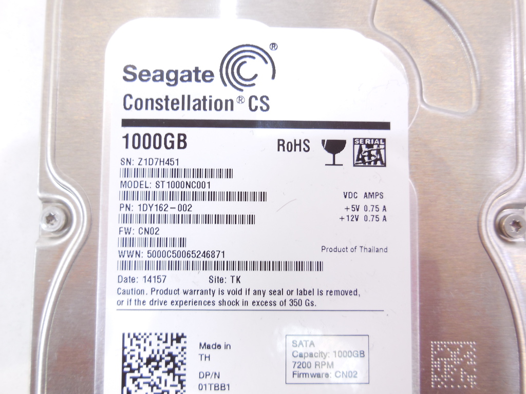 Жесткий диск 3,5" Seagate 1Tb Sata (1000Gb) - Pic n 285200
