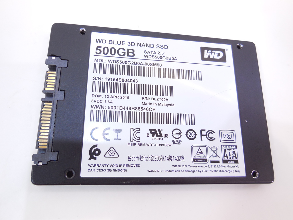 SSD накопитель 500Gb WD Blue - Pic n 285424