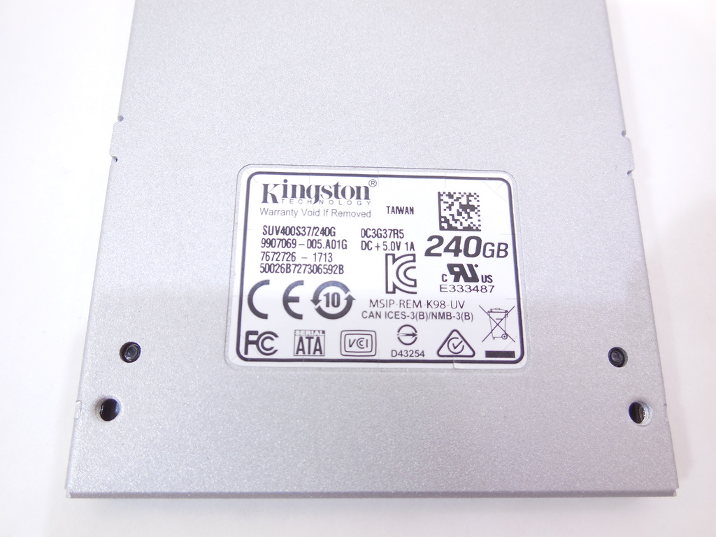 Твердотельный диск SSD 2.5" 240Gb Kingston - Pic n 285427