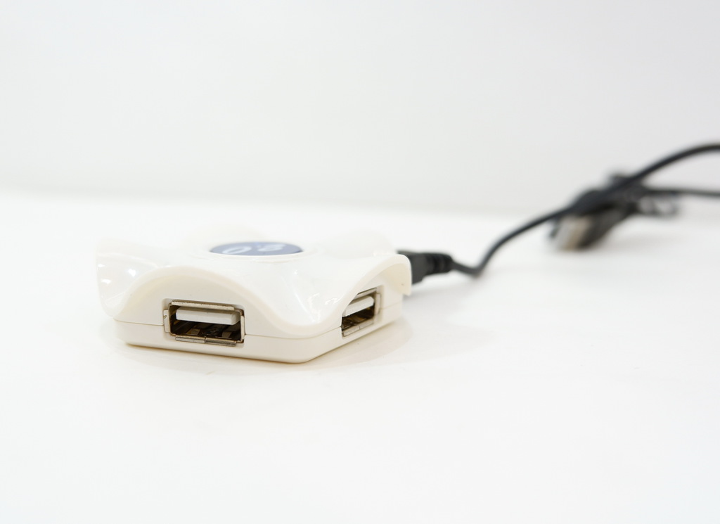 USB-хаб на 4 порта Белый кружевной - Pic n 267122