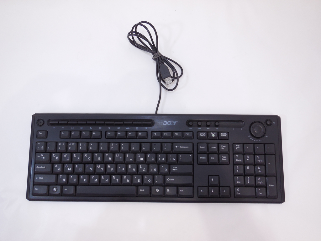 Клавиатура Acer Chicony KU-0420 Black USB - Pic n 289632