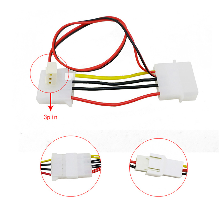 Разветвитель питания с Molex — fan 3pin мама - Pic n 286017