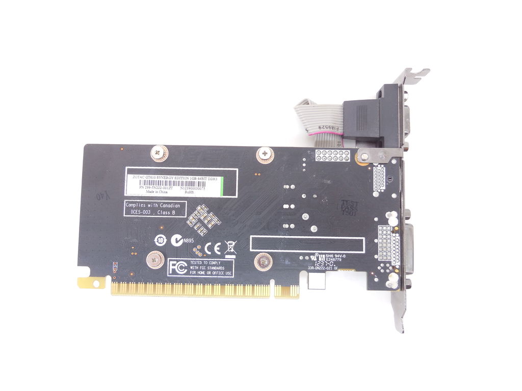 Видеокарта Zotac GeForce GT 610 Synergy 1Gb LP - Pic n 290587