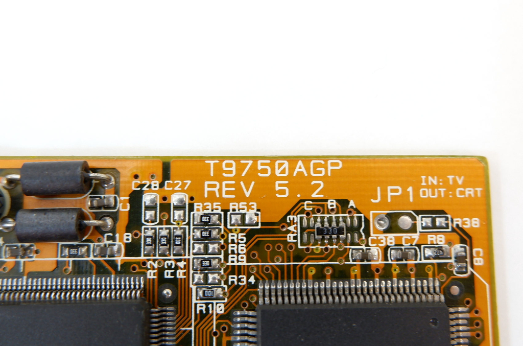 Видеокарта AGP Tip Top Trident 9750 4MB - Pic n 291451