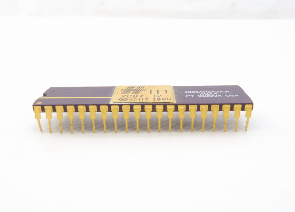  Сопроцессор керамический Intel 2с87-12  - Pic n 291722