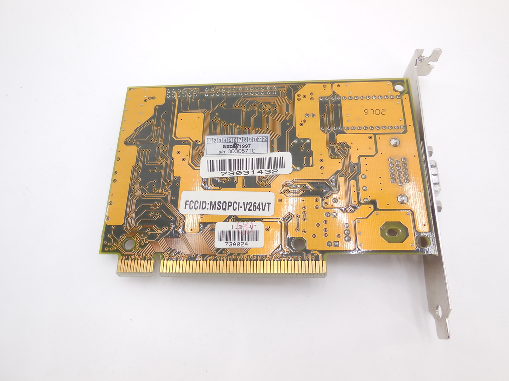 PCI Видеокарта ASUS pci-v264vt ATI Mach64 VT2 2Mb - Pic n 292325