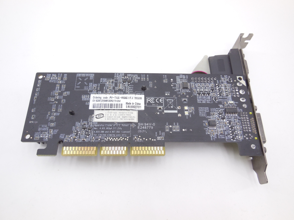 Видеокарта AGP XFX GeForce 6200 256Mb - Pic n 292323