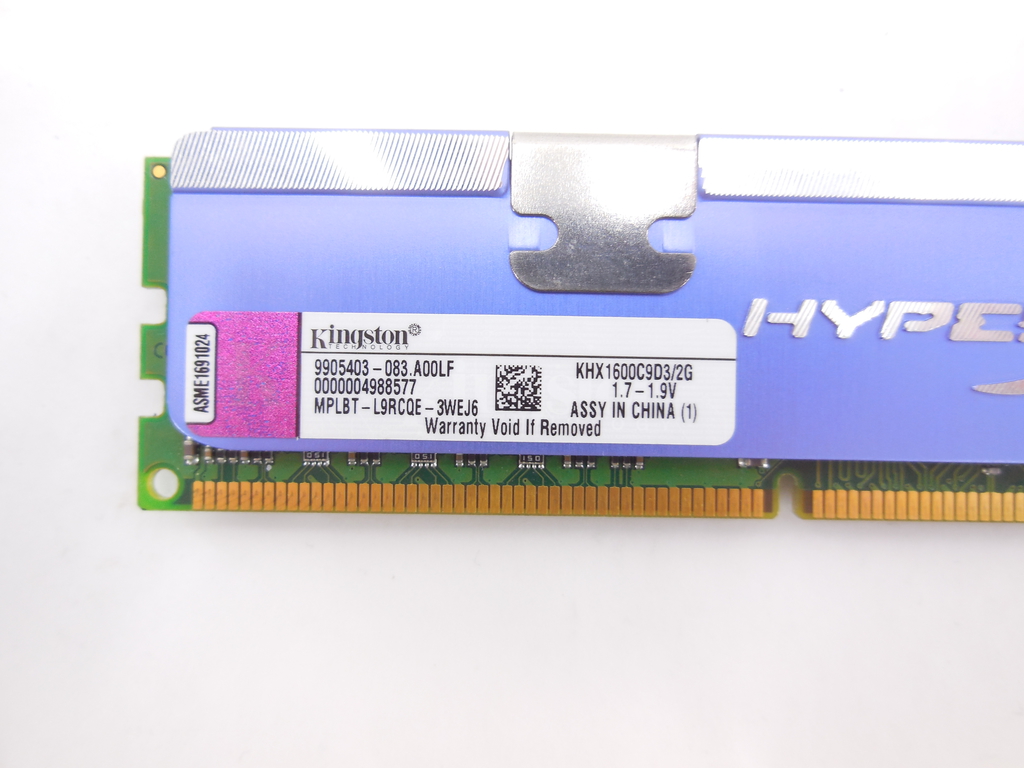 Оперативная память DDR3 2Gb Kingston HyperX - Pic n 292591