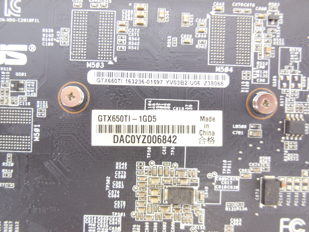 Видеокарта Asus GeForce GTX 650 Ti 1Gb - Pic n 292620