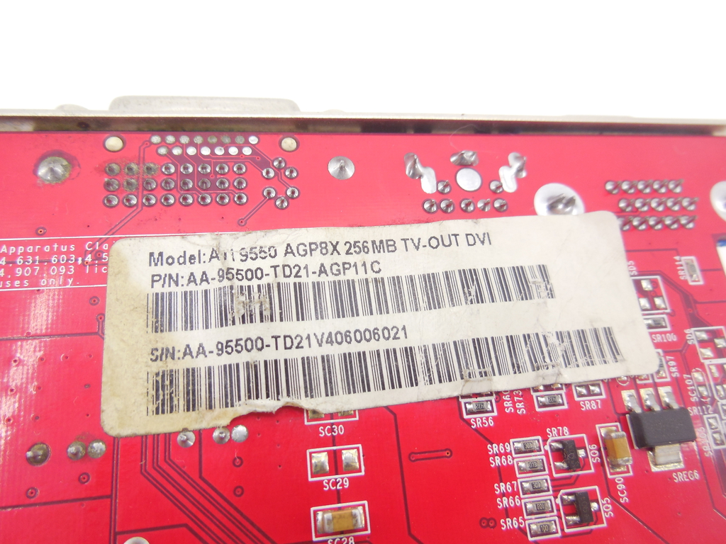 Видеокарта AGP 256Mb ATI Radeon 9550 - Pic n 292701