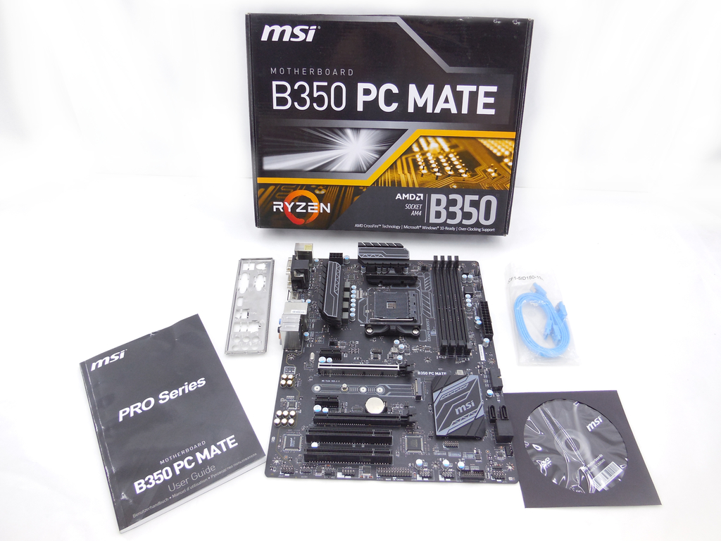 Мат. плата Socket AM4 MSI B350 PC Mate - Pic n 292776