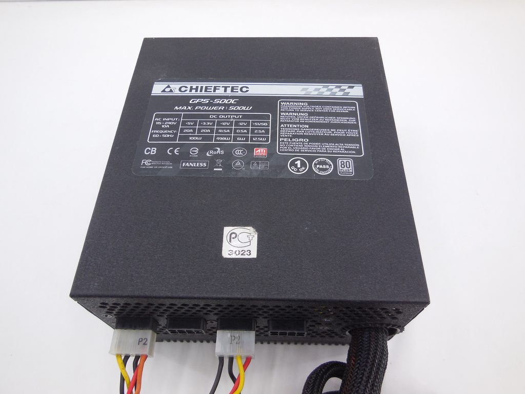 Блок питания ATX 500W Chieftec GPS-500C - Pic n 292891
