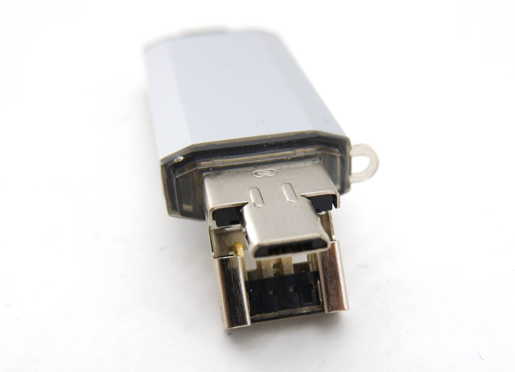 Флешка 64GB USB2.0 + OTG microUSB + Type C - Pic n 292873