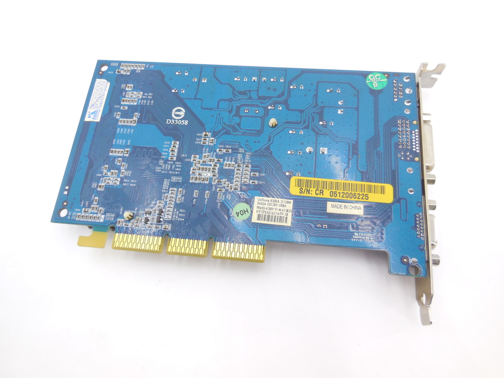 Видеокарта AGP 8x GeForce 6200A 128Mb - Pic n 293434