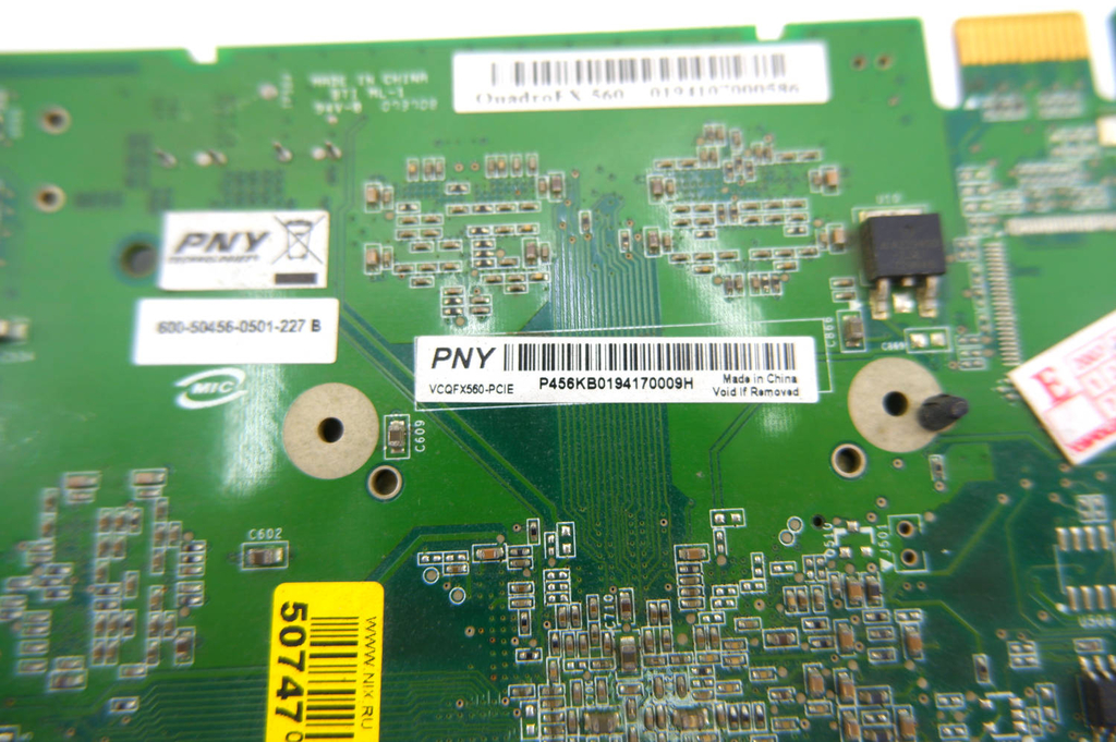 Видеокарта PNY Quadro FX 560 128Mb - Pic n 293668