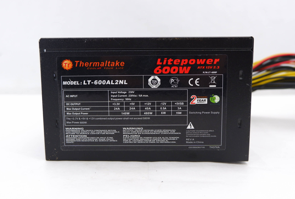 Блок питания Thermaltake Litepower 600W - Pic n 294139