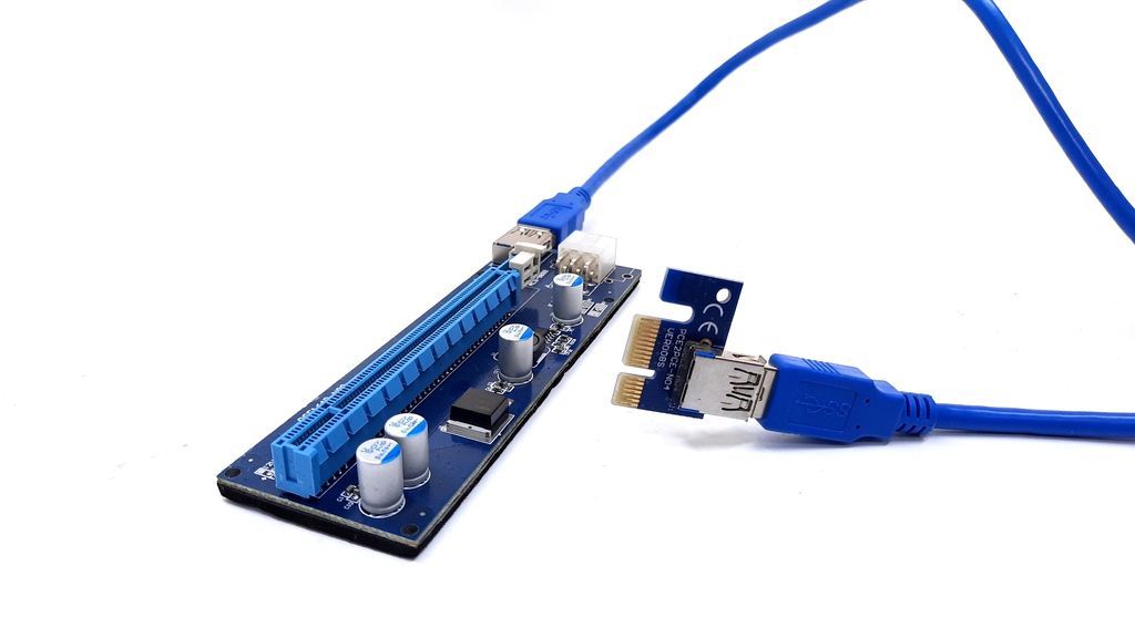 Райзер PCI-E с 1x на 16x PCIE164P-N09 ver 006C - Pic n 294259