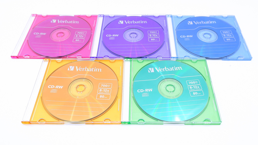 Диски CD-RW Verbatim Colour 5 штук - Pic n 294269
