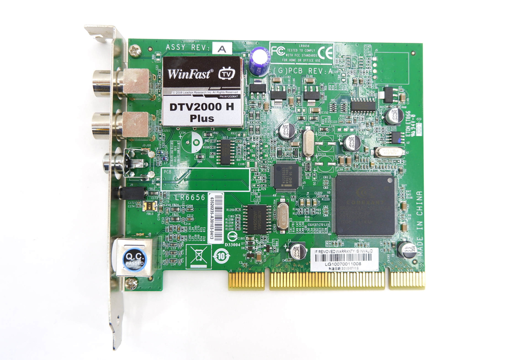TV-тюнер Leadtek WinFast DTV2000 H Plus - Pic n 290378