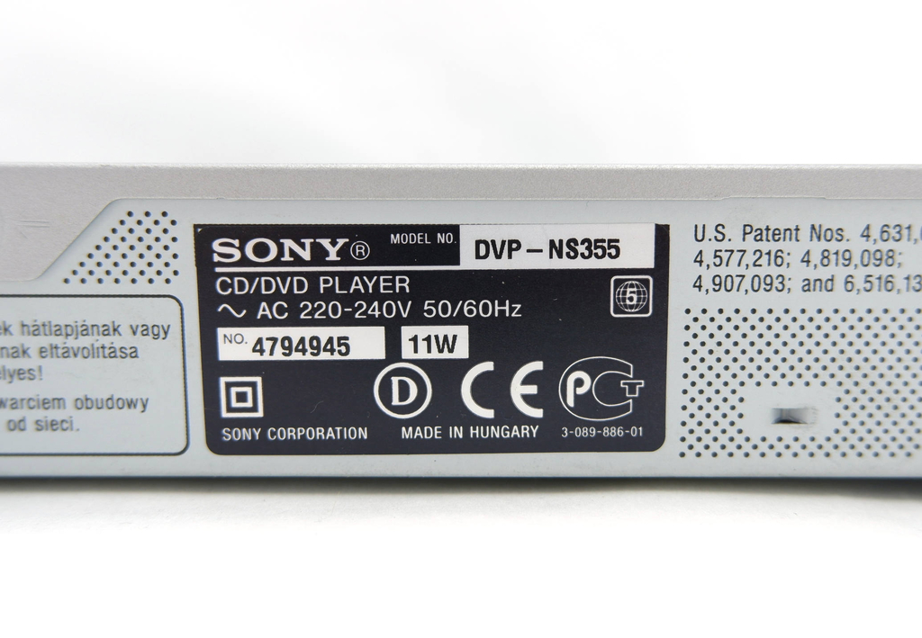 DVD-проигрыватель Sony DVP-NS355 - Pic n 294395