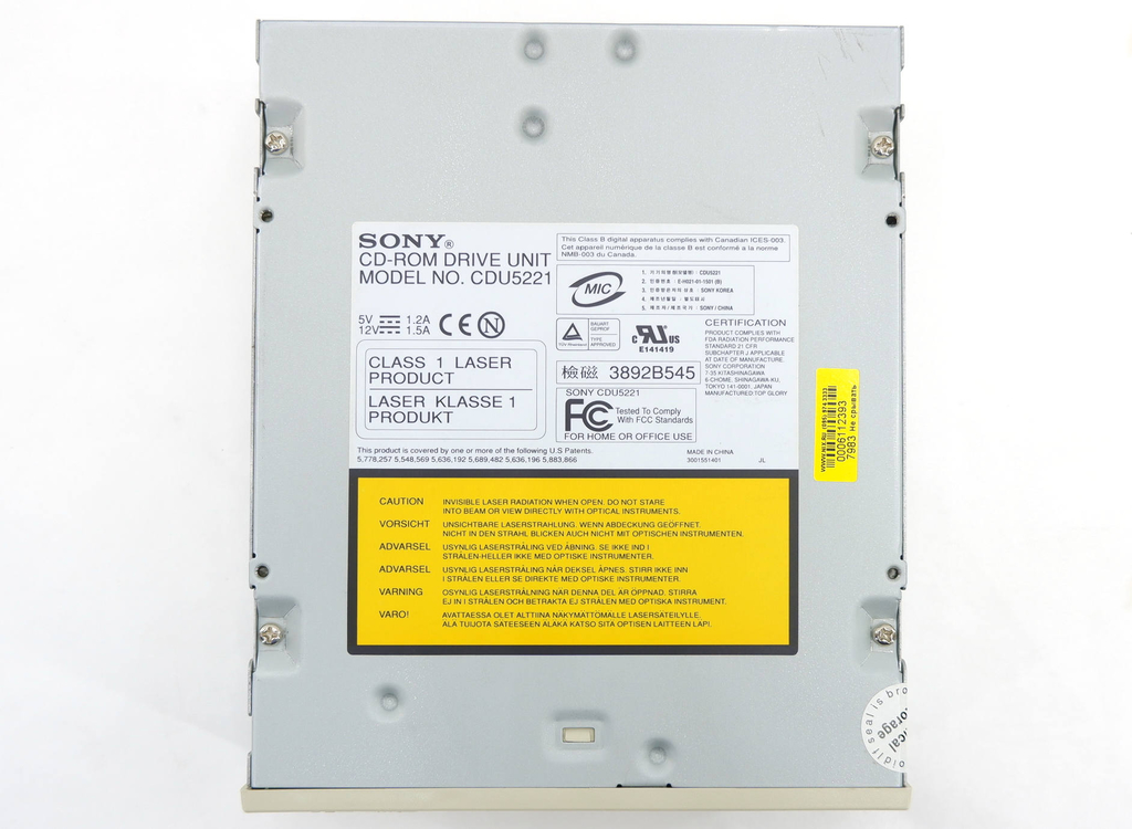 Легенда! Привод CD ROM Sony CDU5221 - Pic n 294414