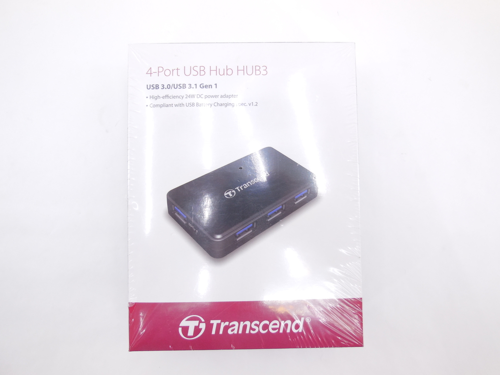 Концентратор USB 3.0 Transcend TS-HUB3K Black - Pic n 294540