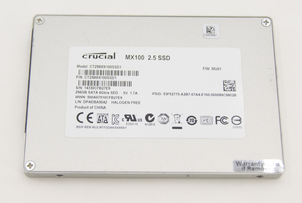 Твердотельный накопите SSD 256GB Crucial - Pic n 295169