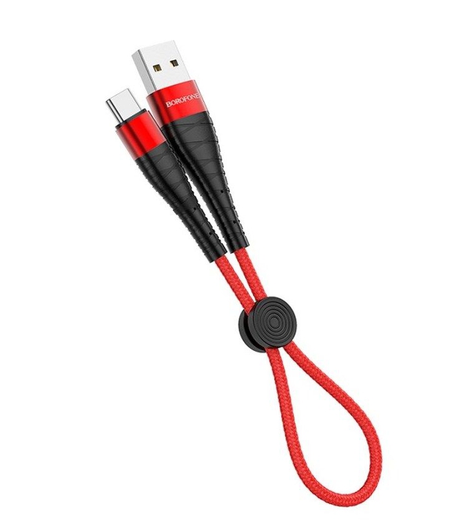 Кабель USB Type-C 3А Red, красный - Pic n 295245