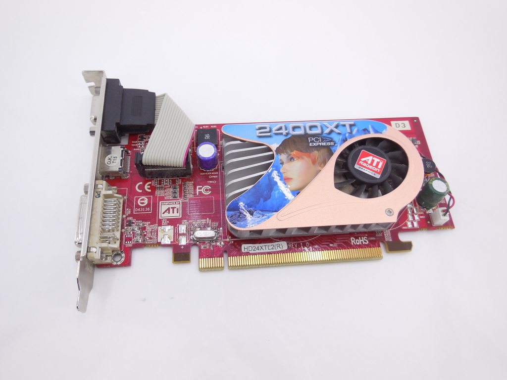 Видеокарта PCI-E GeCube Radeon 2600XT 256Mb - Pic n 295823