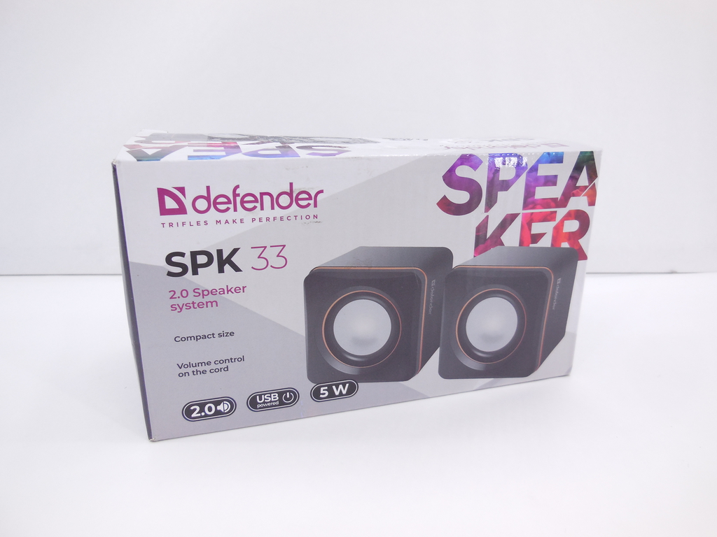 Колонки 2.0 USB Defender SPK33 - Pic n 296015