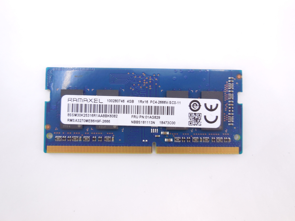 Оперативная память SODIMM DDR 4GB Ramaxel  - Pic n 296726