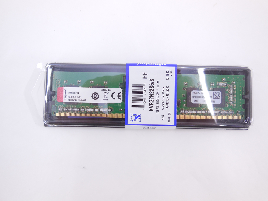 Оперативная память DDR4 8GB Kingston 3200MHz  - Pic n 296809