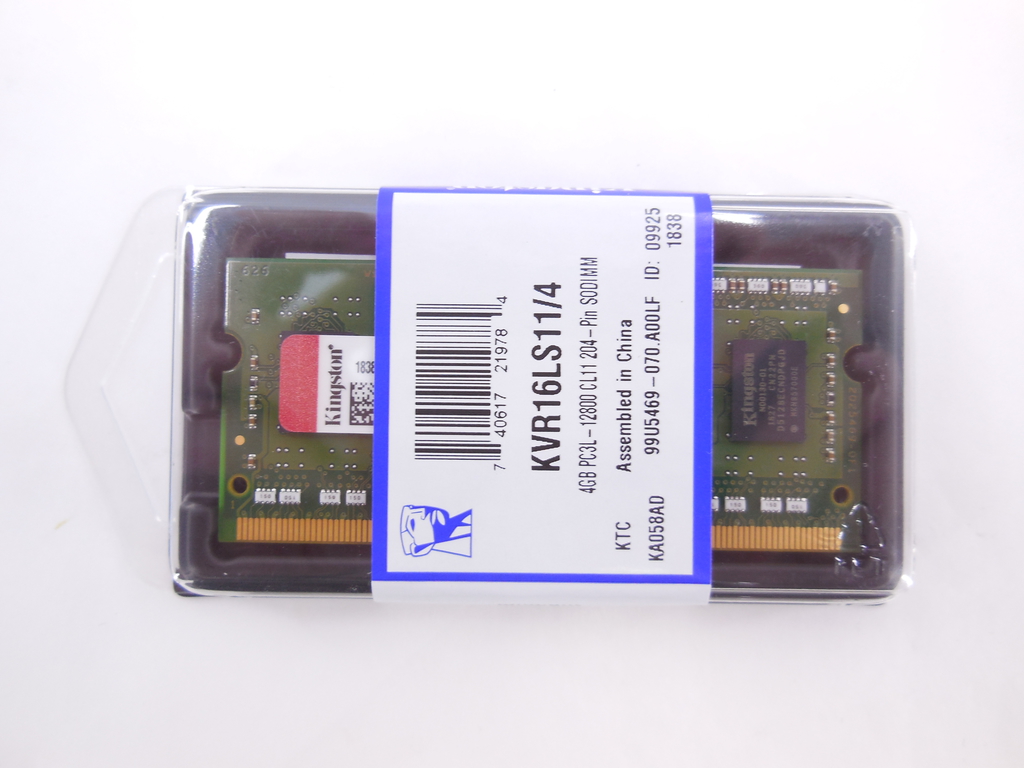Модуль памяти SODIMM DDR3L 4Gb Kingston - Pic n 296810