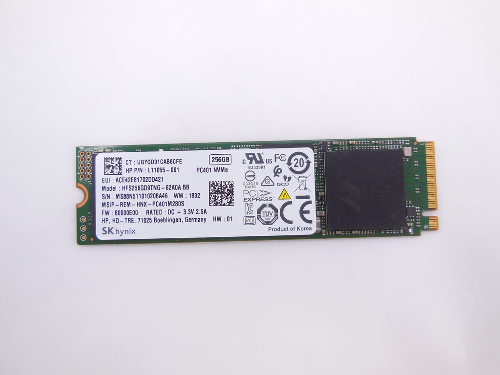 Твердотельный накопитель SSD 256GB Hynix PC401 - Pic n 296831