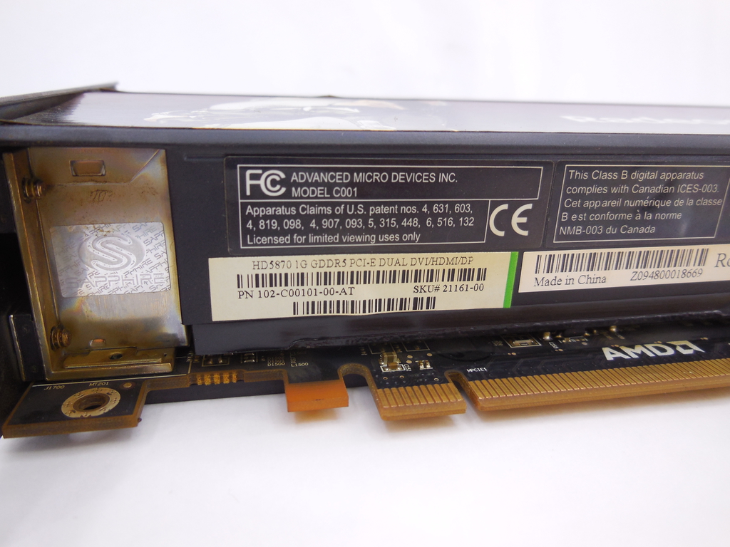 Видеокарта PCI-E Sapphire Radeon HD 5870 1Gb - Pic n 296845