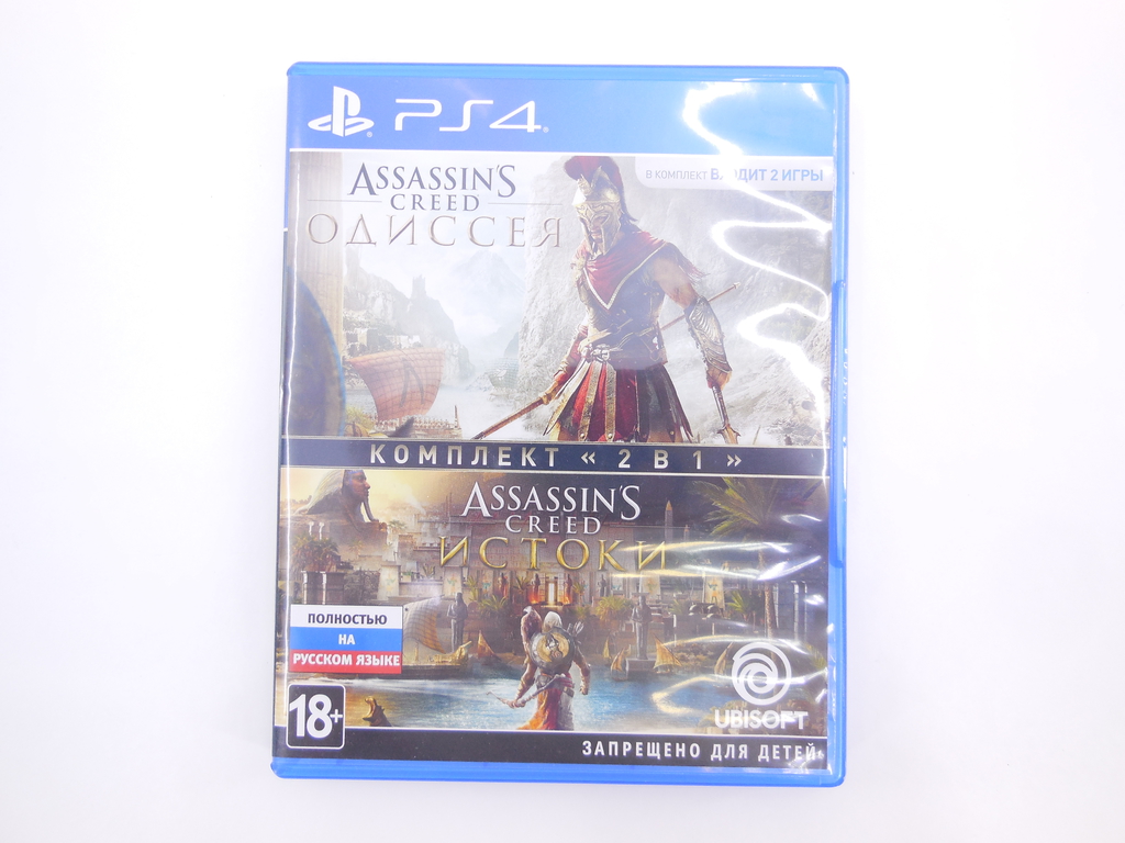 Игра для PS4 Assassins Creed: Истоки + Одиссея - Pic n 296951