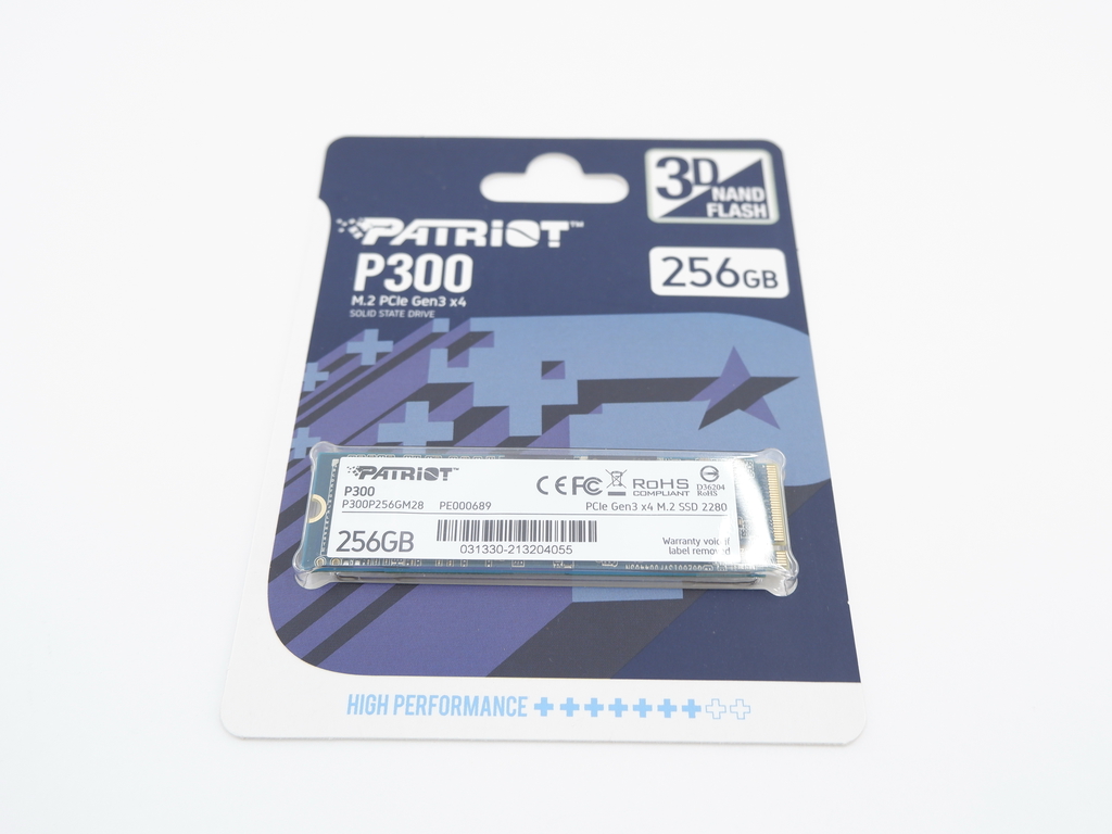 SSD жесткий диск 256GB M.2 2280 M Key P300 P300P256GM28 PATRIOT - Pic n 296964