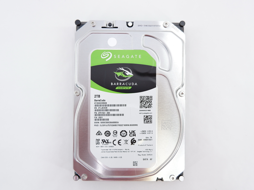 Жесткий диск 3.5" SATA Seagate Barracuda 2Тб ST2000DM008 - Pic n 297075
