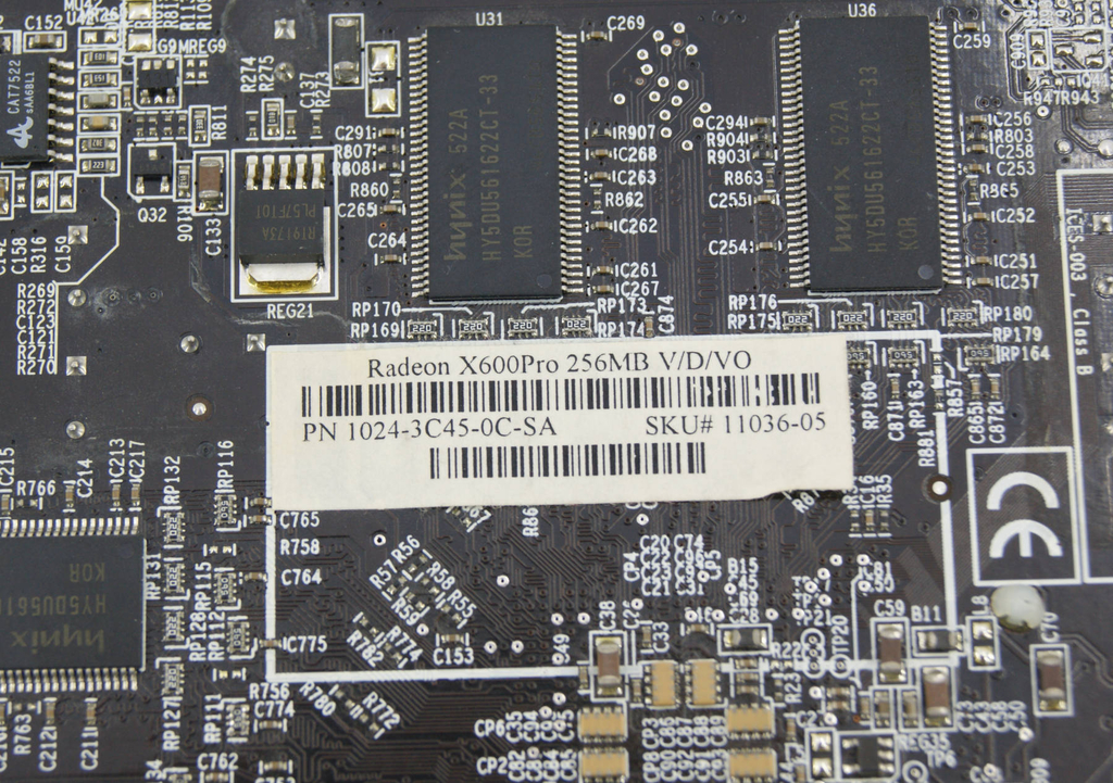 Видеокарта PCI-E Sapphire Radeon X600Pro - Pic n 297128