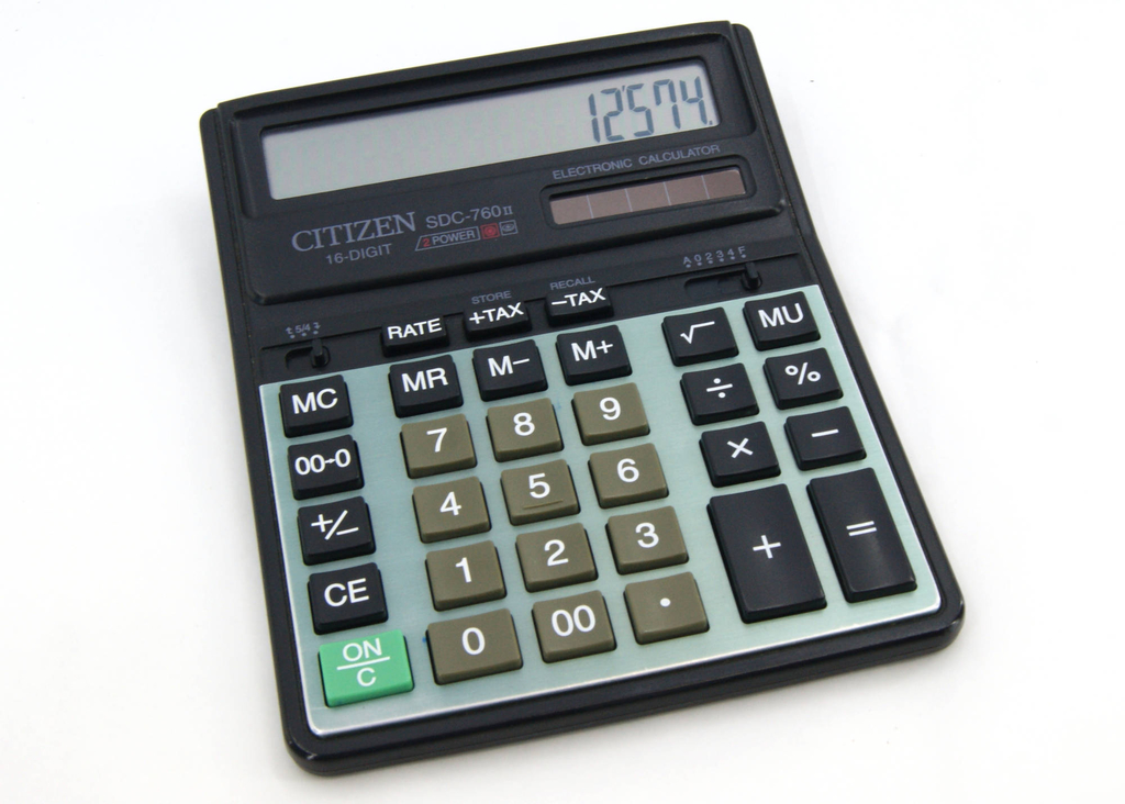 Калькулятор Citizen SDC-760 II - Pic n 297328