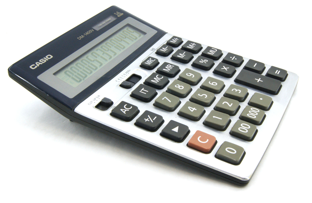 Калькулятор Casio DM-1400V - Pic n 297329