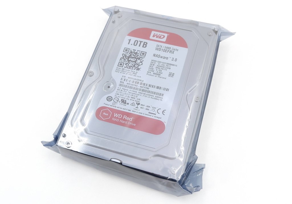 Жесткий диск HDD SATA 1Tb WD Red WD10EFRX НОВЫЙ - Pic n 297496
