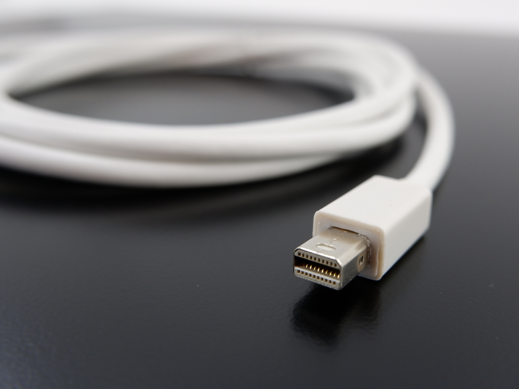 Переход DisplayPort на mini DisplayPort 1.8м белый - Pic n 297802