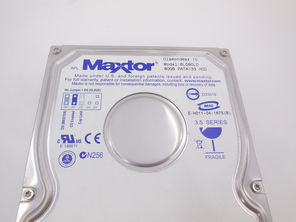 Жесткий диск 3.5" 80Gb Maxtor DiamondMax 10 - Pic n 297890